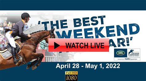 kentucky three day event live stream.